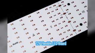 Éclairage flexible de haute performance du panneau 12V de LED FPC