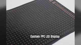Conception de PCB d'affichage LED FPC personnalisée