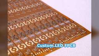 Fabrication de conceptions FPCB LED personnalisées