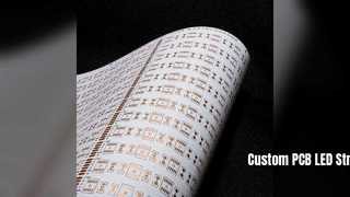 Conception de bande LED PCB flexible personnalisée