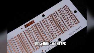 Bande LED FPC ultra fine pour voitures
