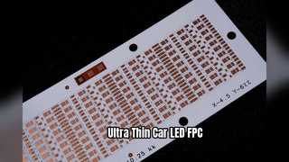 Bande LED FPC ultra fine pour voitures
