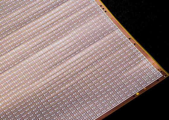 acheter 75 LED Flexible carte de circuit imprimé électronique 12V double face film blanc FPCB online manufacture