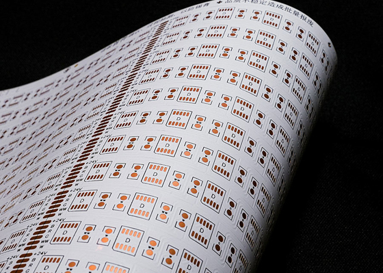 acheter Plaque de PCB flexible pour LED 5050 RGBWW 30LED 24V Plaque de FPC à film blanc online manufacture