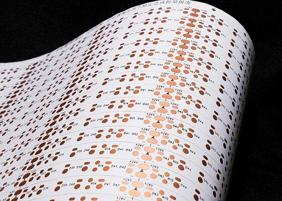 acheter Plaque de circuit flexible à double face en film blanc 24V FPCB pour la personnalisation de bande LED online manufacture