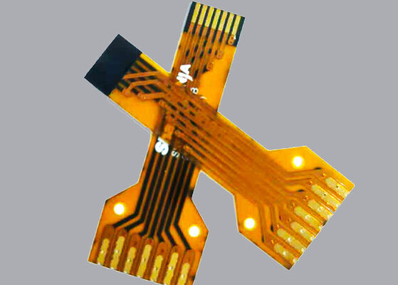 acheter Plaque de circuit flexible en FPC à double couche d'épaisseur de 0,13 mm pour les connexions électroniques robot personnalisables online manufacture