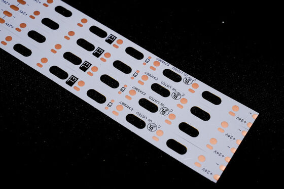 acheter Plaque de circuit imprimé flexible à LED à double face avec film blanc et surface antioxydante OSP pour les applications de niveau de protection contre les incendies V0 online manufacture