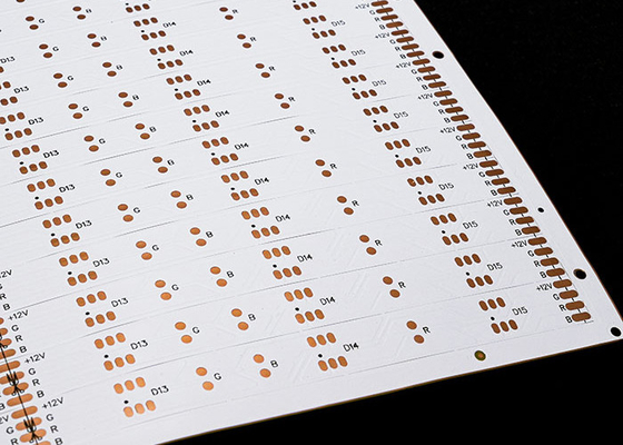 Tableau de PCB flexible à double face de 12 V pour LED avec caractère noir OSP Antioxydant