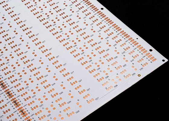 Bande LED 5050 RGB, circuit imprimé flexible, double face, 24V, film blanc, caractères noirs, OSP, FPC