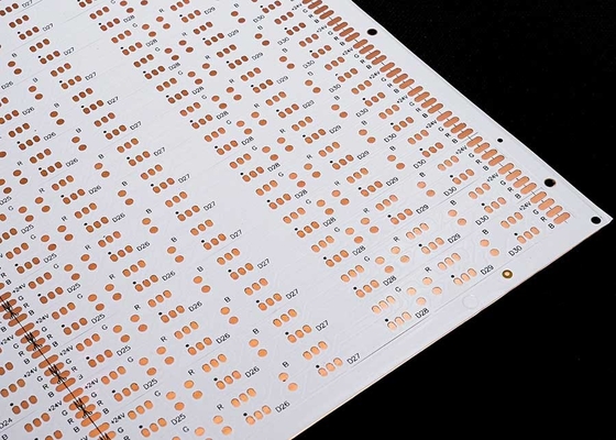 5050 LED à bande RGB Plaque de circuit flexible avec film blanc Caractère noir OSP
