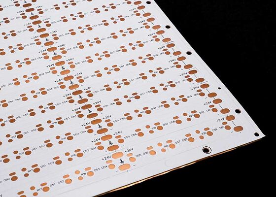 Assemblage de carte de circuit imprimé Flexible LED bande de circuit imprimé 2835-60LEDS/PCS 24V carte à double face FPCB pour l'éclairage LED