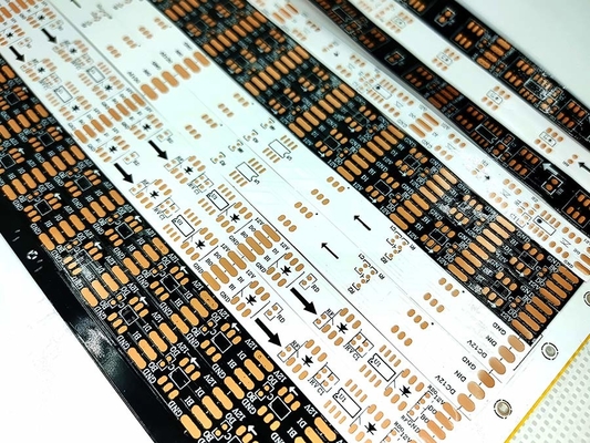 12V 24V couleur LED bande de PCB Design planche à double couche avec OSP antioxydant