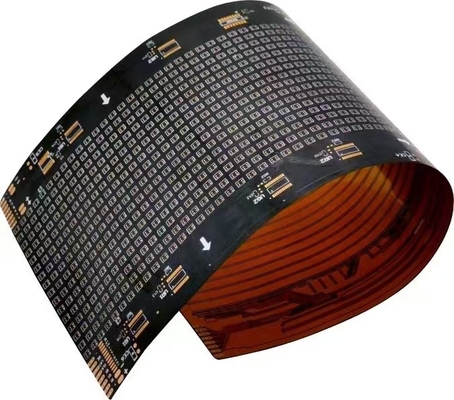 Dispaly FPCB intégré avec dispaly OLED IC avec circuit intégré embarqué Double couche LED Display Circuit Board LED Flexible Display Screen FPC SMT