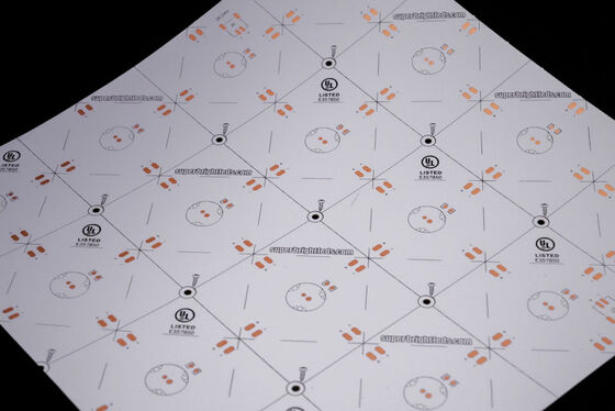 Carte de circuit imprimé flexible double couche avec niveau de protection incendie V0 pour bande lumineuse LED FPC personnalisable