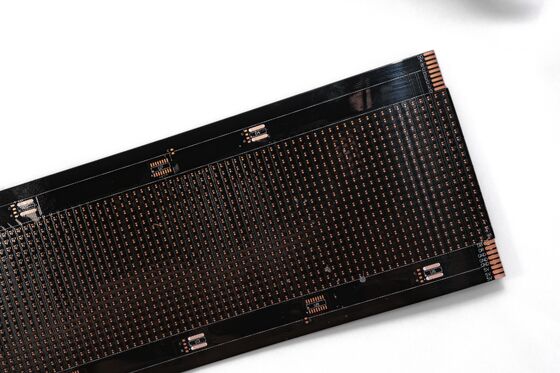 Écran d'affichage flexible à LED FPC PCB Circuit imprimé avec circuit imprimé double couche et niveau de protection incendie V0 pour services personnalisés