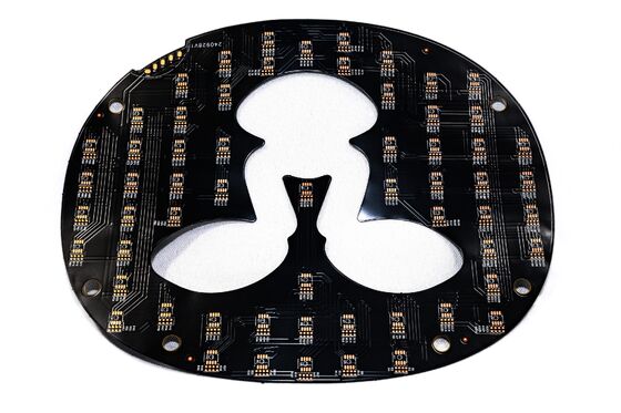 Tableau PCB personnalisable à double couche de masque de beauté LED avec niveau de protection incendie V0 pour le rajeunissement de la peau
