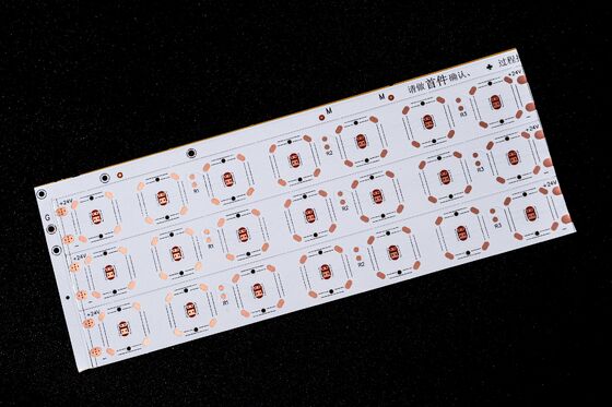 Carte double couche LED PCB flexible avec antioxydant OSP et niveau de protection incendie V0 pour bandes LED