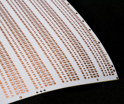 Bande LED 5MM SMD2835 Panneau de bande LED | Carte PCB flexible galvanisée 120LEDs/M